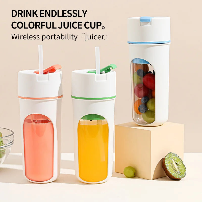 6 Blades Multifunction USB Fruit Mixers Juicers Portable Electric Juicer Blender Fruit Juicer Cup Food Milkshake Juice Maker - Free Shipping - aurelia-clothing-8955