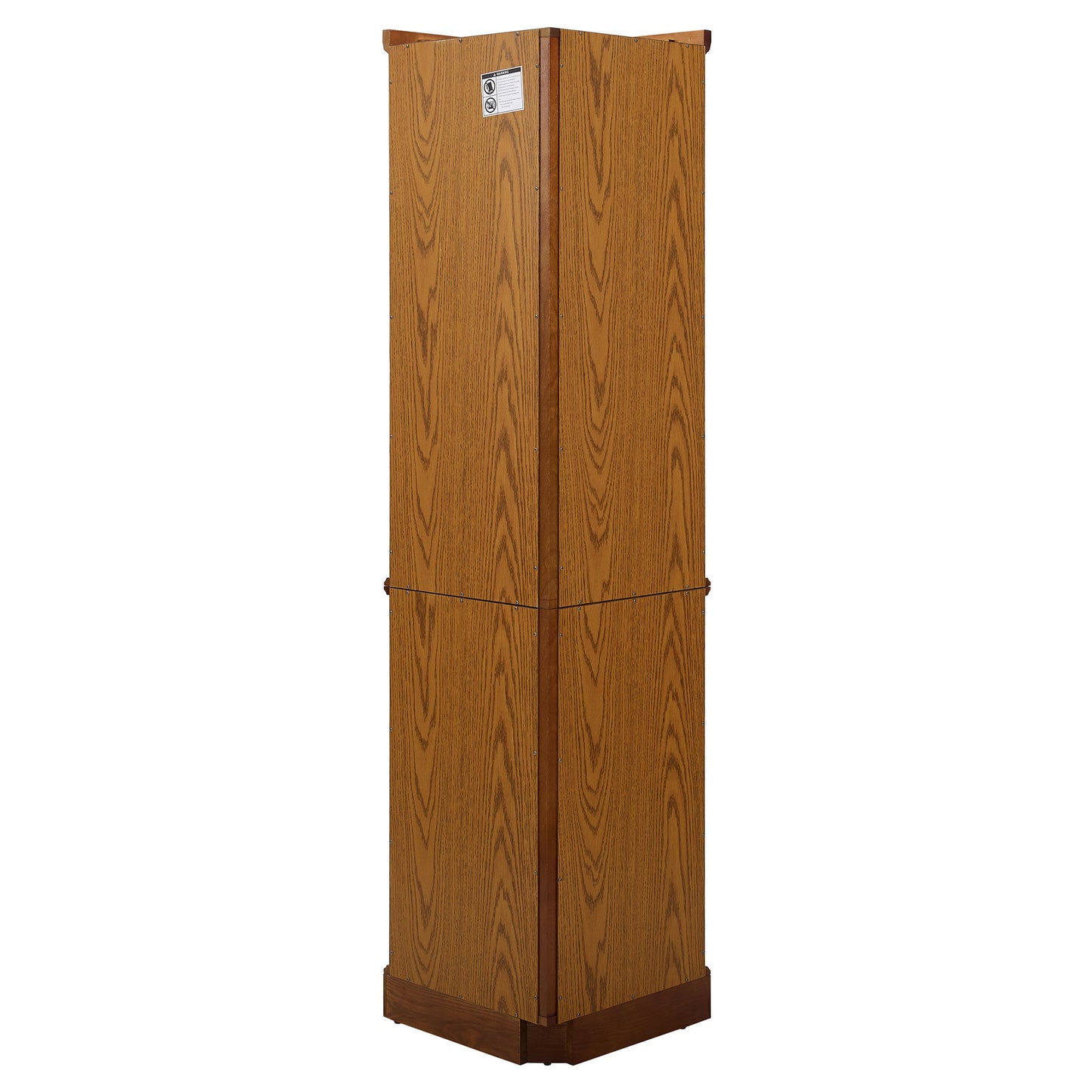 6 Shelf Lighted Corner Curio Cabinet-Free Shipping - aurelia-clothing-8955