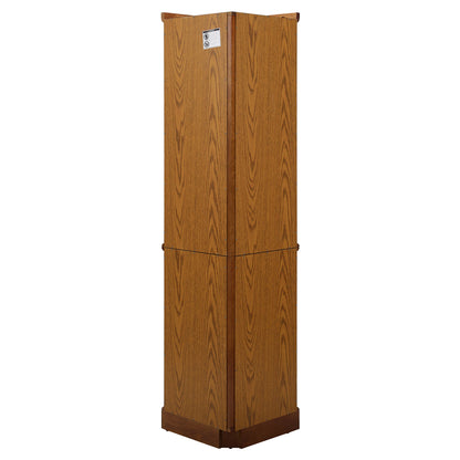 6 Shelf Lighted Corner Curio Cabinet-Free Shipping - aurelia-clothing-8955