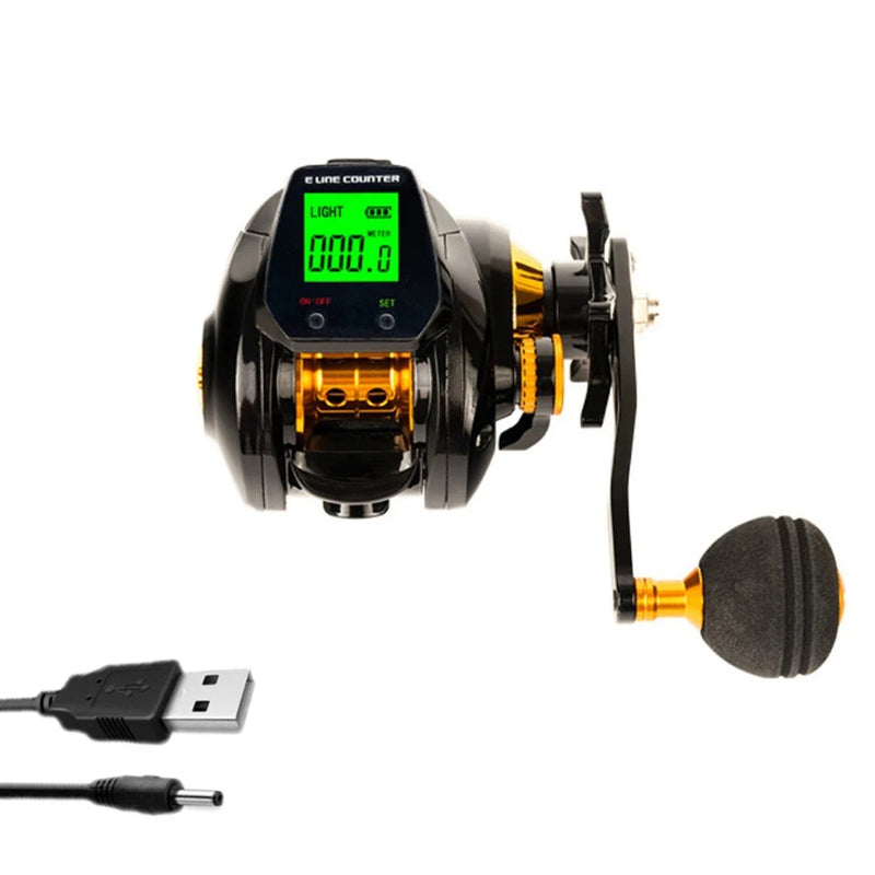 7.2:1 Digital Fishing Baitcasting  -  Free Shipping - aurelia-clothing-8955