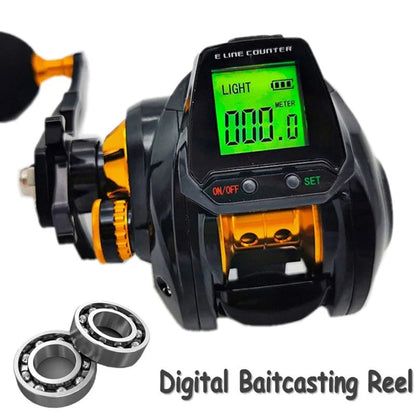 7.2:1 Digital Fishing Baitcasting  -  Free Shipping - aurelia-clothing-8955