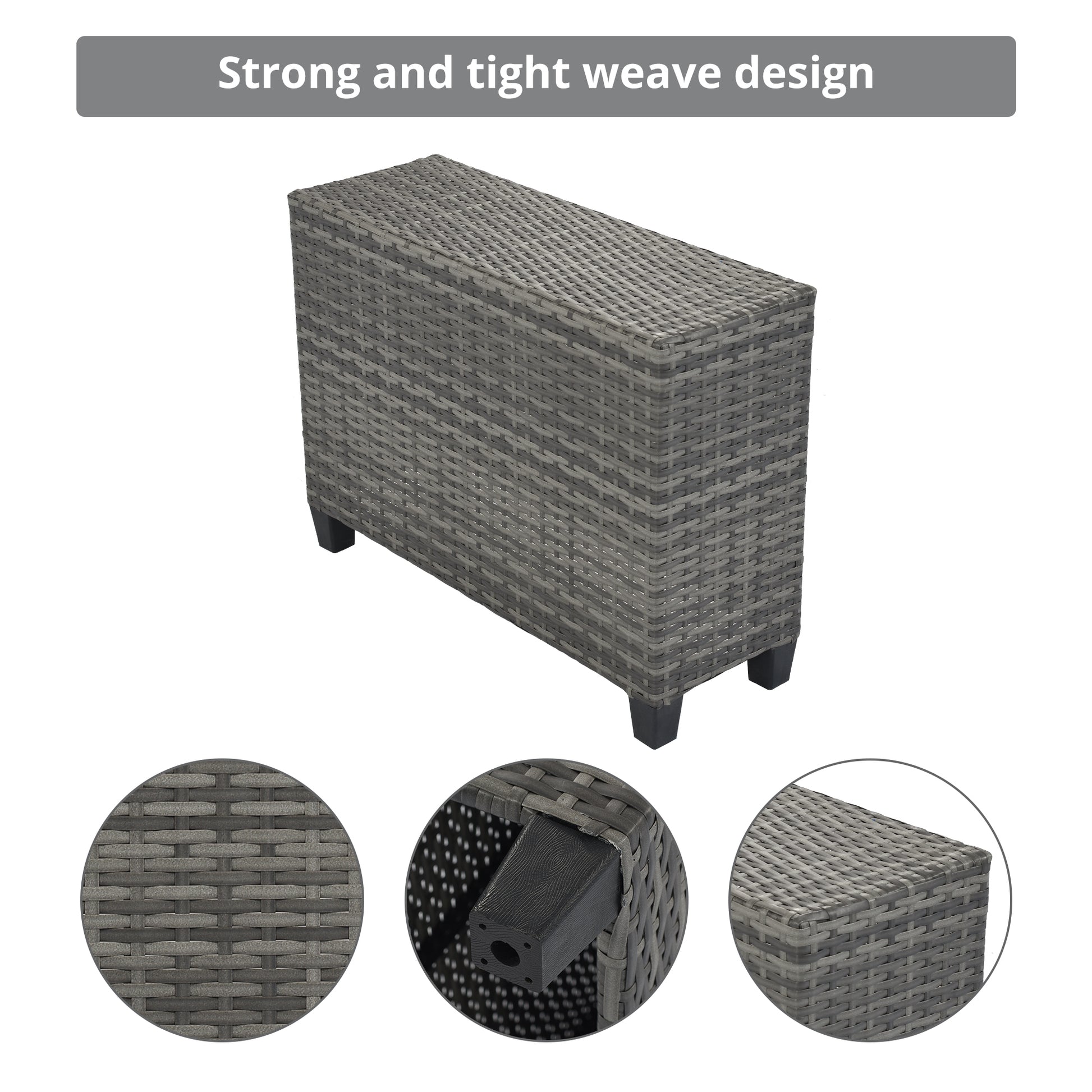 8-pieces Outdoor Wicker Round Sofa Set-Free Shipping - aurelia-clothing-8955
