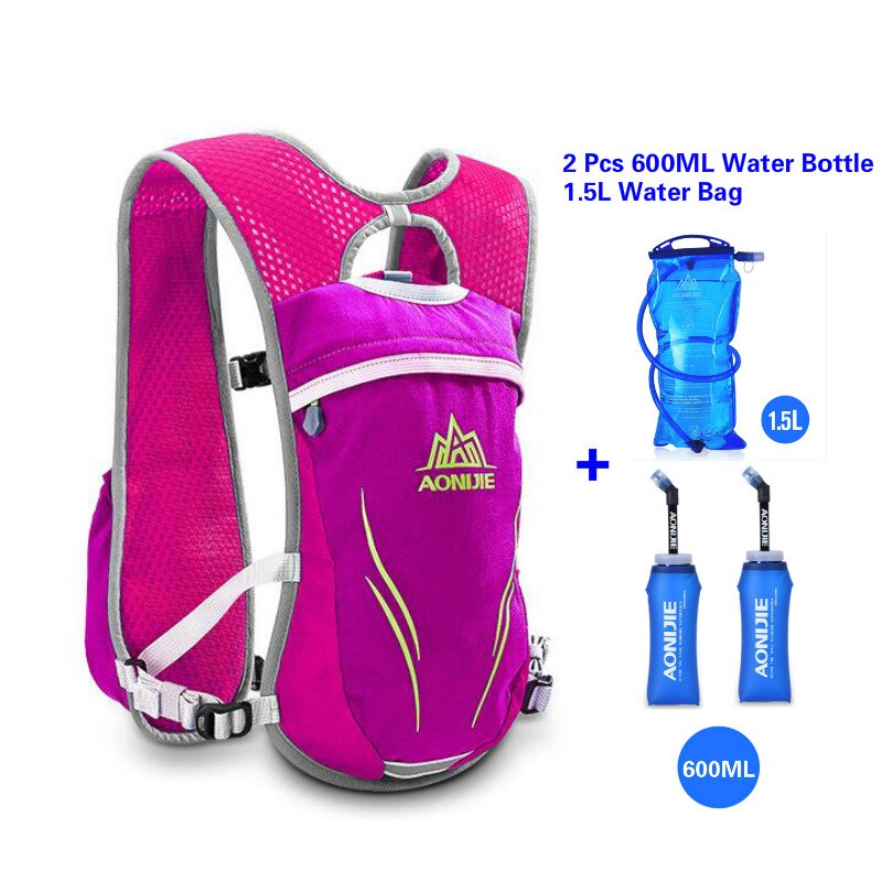 AONIJIE Running Marathon Hydration Nylon 5.5L Outdoor Running Bags Hiking Backpack - Free Shipping