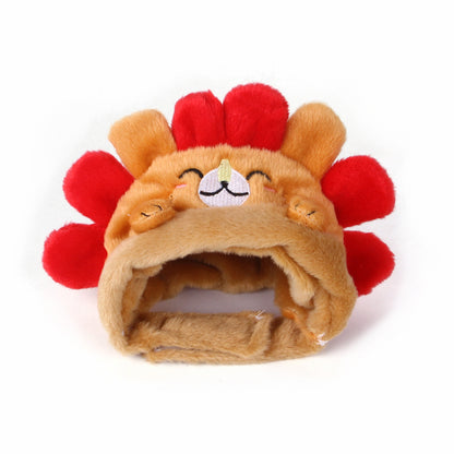 Cute Hedgehog Pattern Pet Head Cover Windproof -Free Shipping