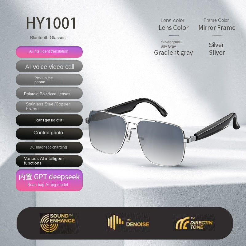 Bluetooth Smart AI Sunglasses-Free Shipping
