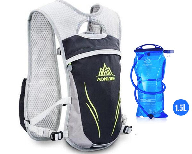 AONIJIE Running Marathon Hydration Nylon 5.5L Outdoor Running Bags Hiking Backpack - Free Shipping - aurelia-clothing-8955