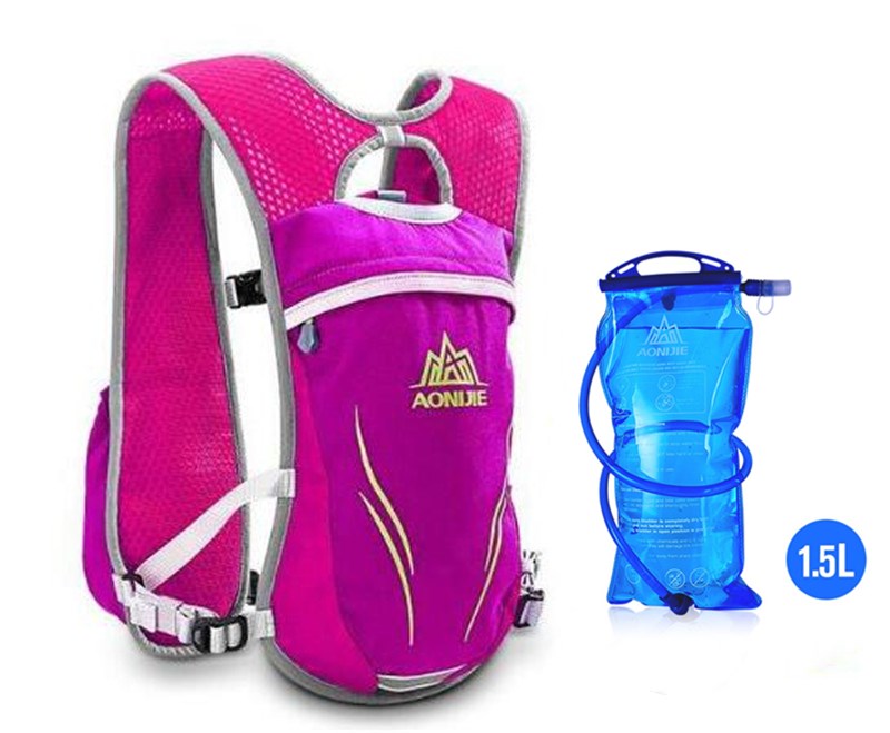 AONIJIE Running Marathon Hydration Nylon 5.5L Outdoor Running Bags Hiking Backpack - Free Shipping - aurelia-clothing-8955
