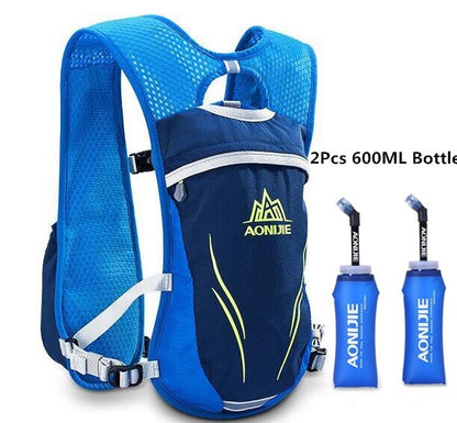 AONIJIE Running Marathon Hydration Nylon 5.5L Outdoor Running Bags Hiking Backpack - Free Shipping - aurelia-clothing-8955