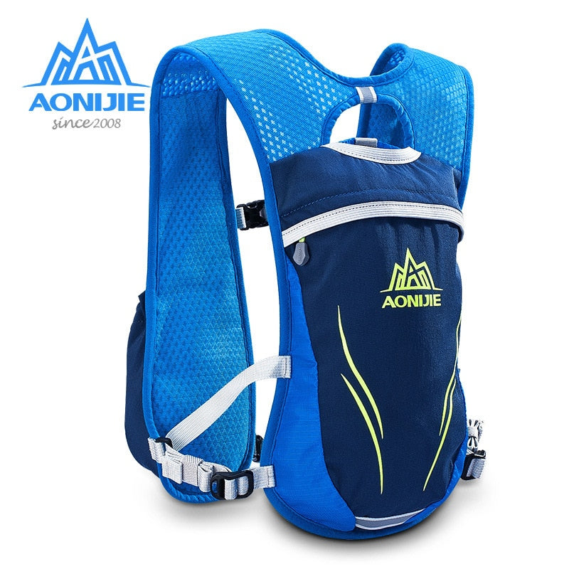 AONIJIE Running Marathon Hydration Nylon 5.5L Outdoor Running Bags Hiking Backpack - Free Shipping - aurelia-clothing-8955
