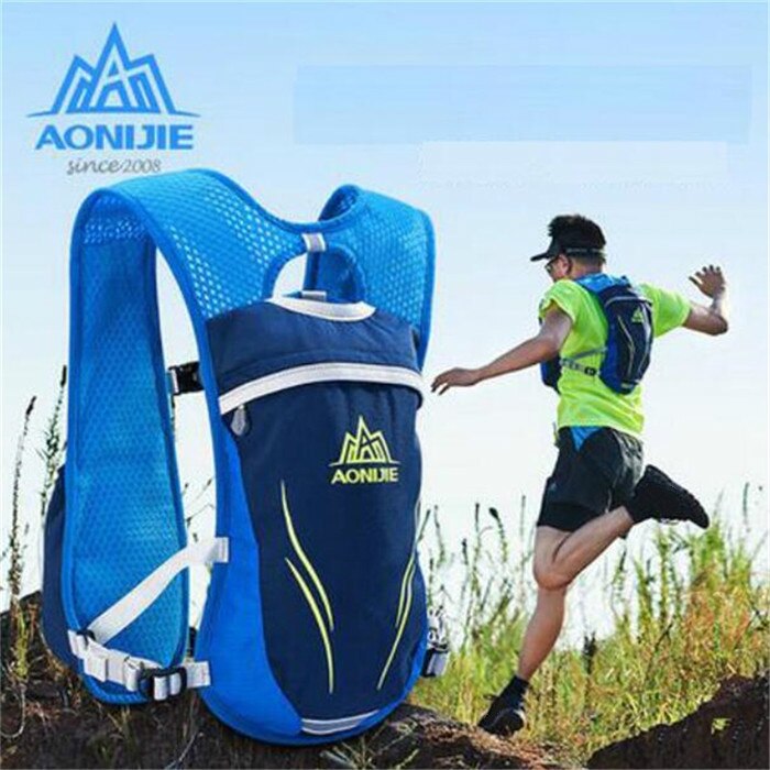 AONIJIE Running Marathon Hydration Nylon 5.5L Outdoor Running Bags Hiking Backpack - Free Shipping - aurelia-clothing-8955