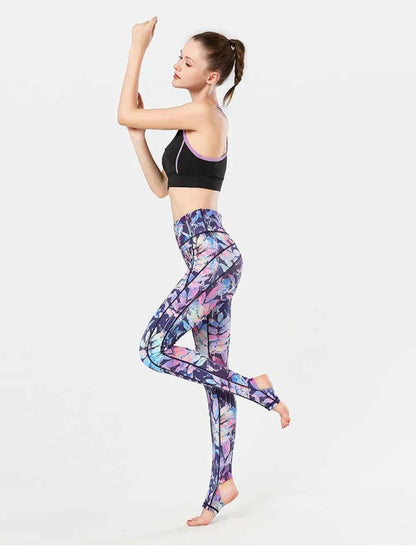 Active Leggings with Stirrups-Free Shipping - aurelia-clothing-8955