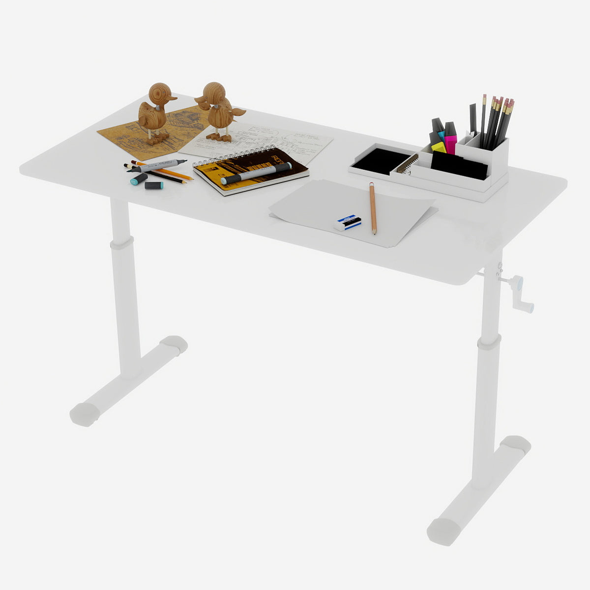 Adjustable study desk-Free Shipping - aurelia-clothing-8955