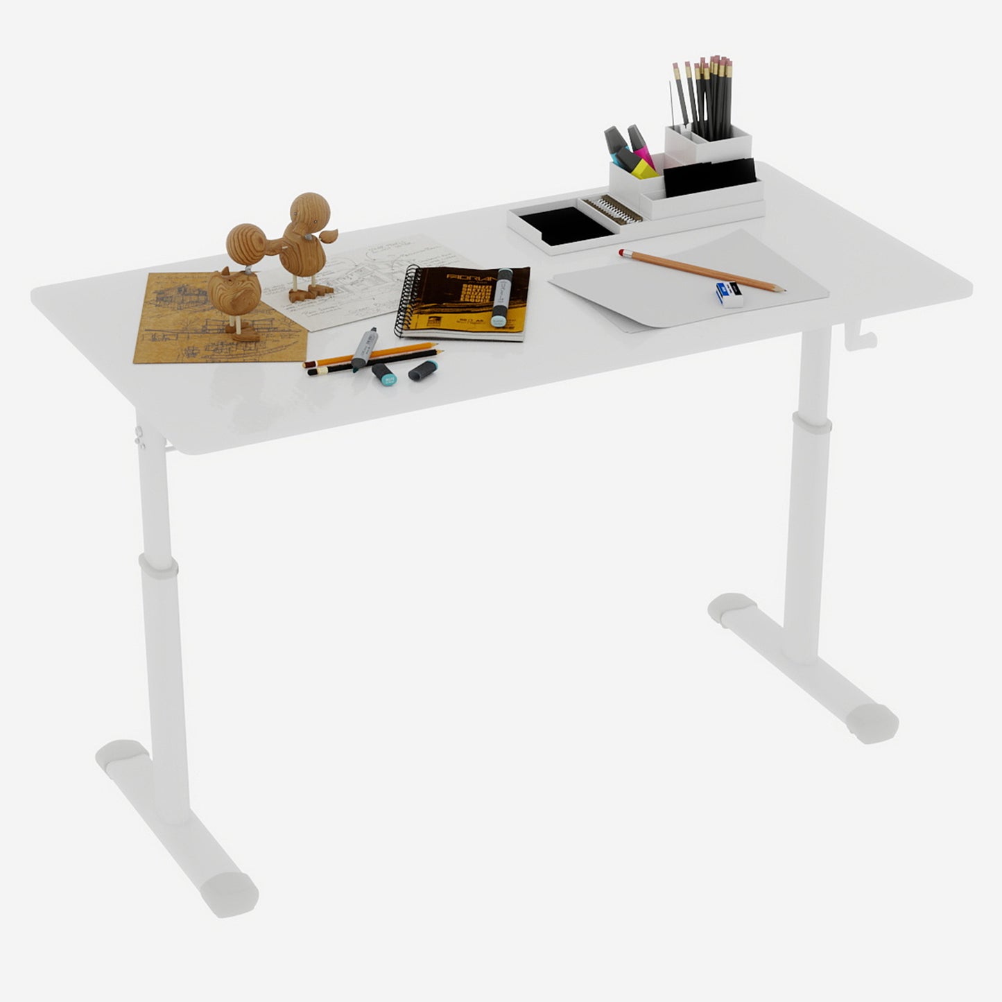 Adjustable study desk-Free Shipping - aurelia-clothing-8955