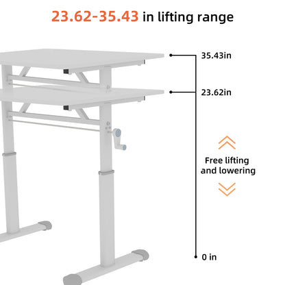 Adjustable study desk-Free Shipping - aurelia-clothing-8955