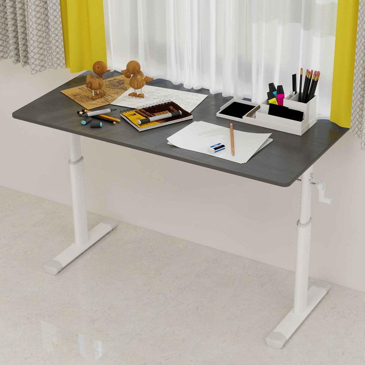 Adjustable study desk suitable for children and adults-Free Shipping - aurelia-clothing-8955