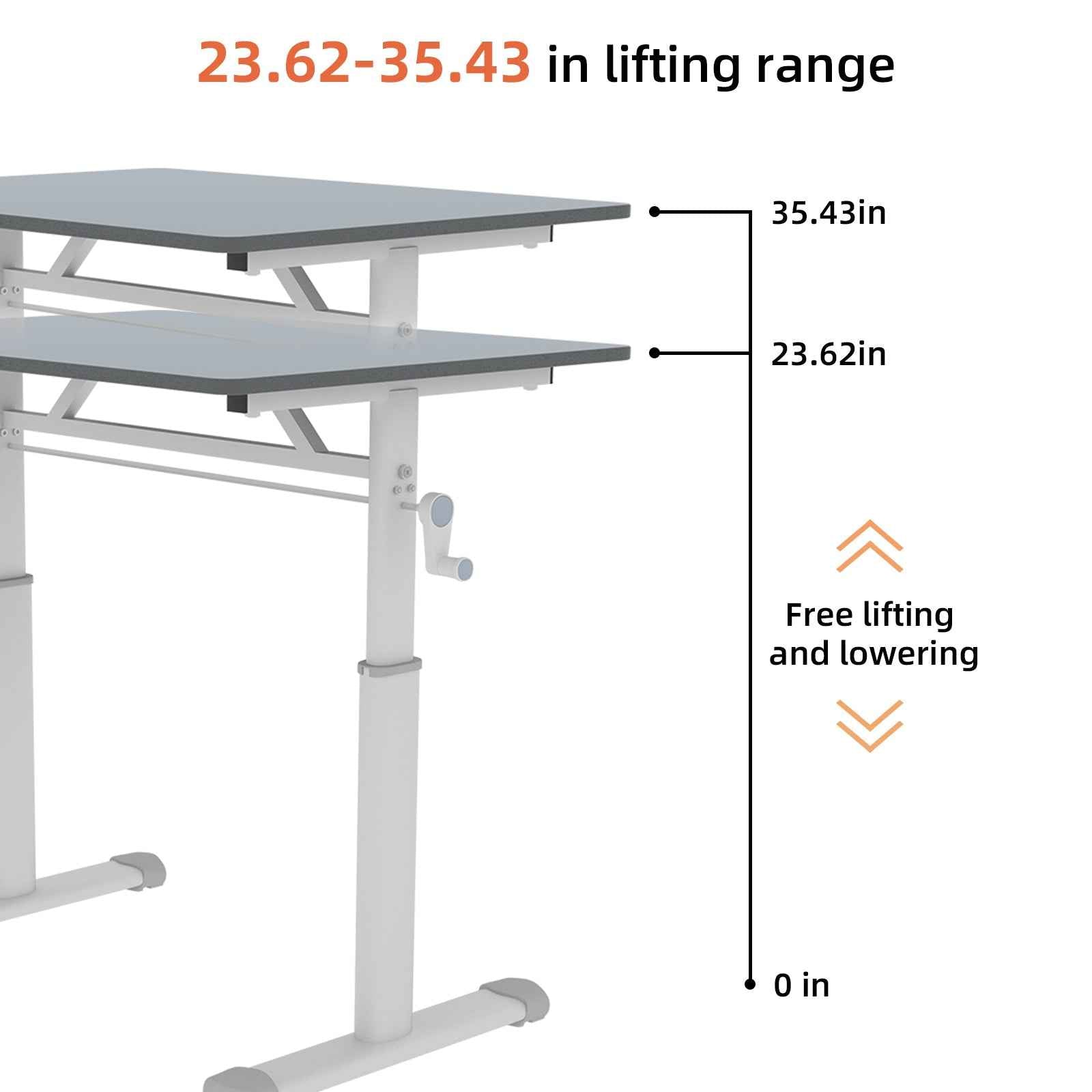 Adjustable study desk suitable for children and adults-Free Shipping - aurelia-clothing-8955