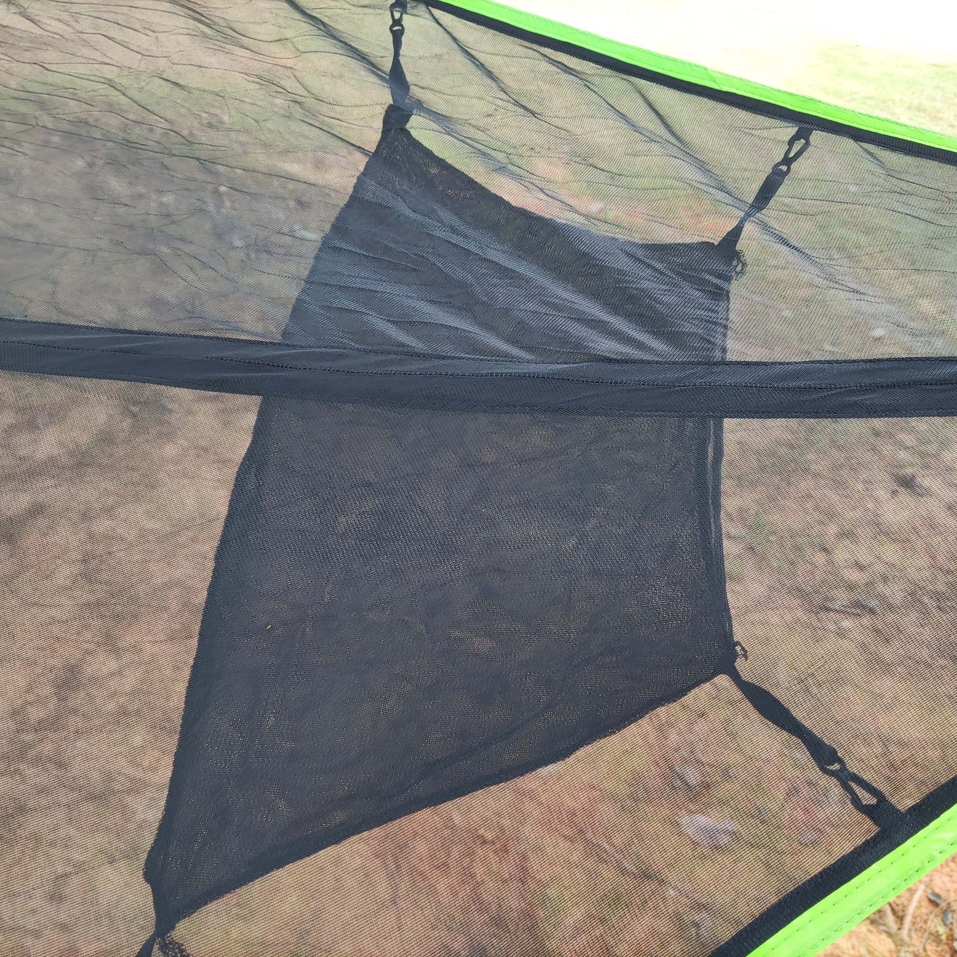 Aerial Multiplayer Triangle Hammock Folding Portable Mesh Mesh Hammock Aerial Tree Tent Leisure Mesh Bed-Free Shipping - aurelia-clothing-8955
