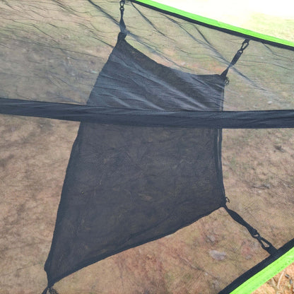 Aerial Multiplayer Triangle Hammock Folding Portable Mesh Mesh Hammock Aerial Tree Tent Leisure Mesh Bed-Free Shipping - aurelia-clothing-8955