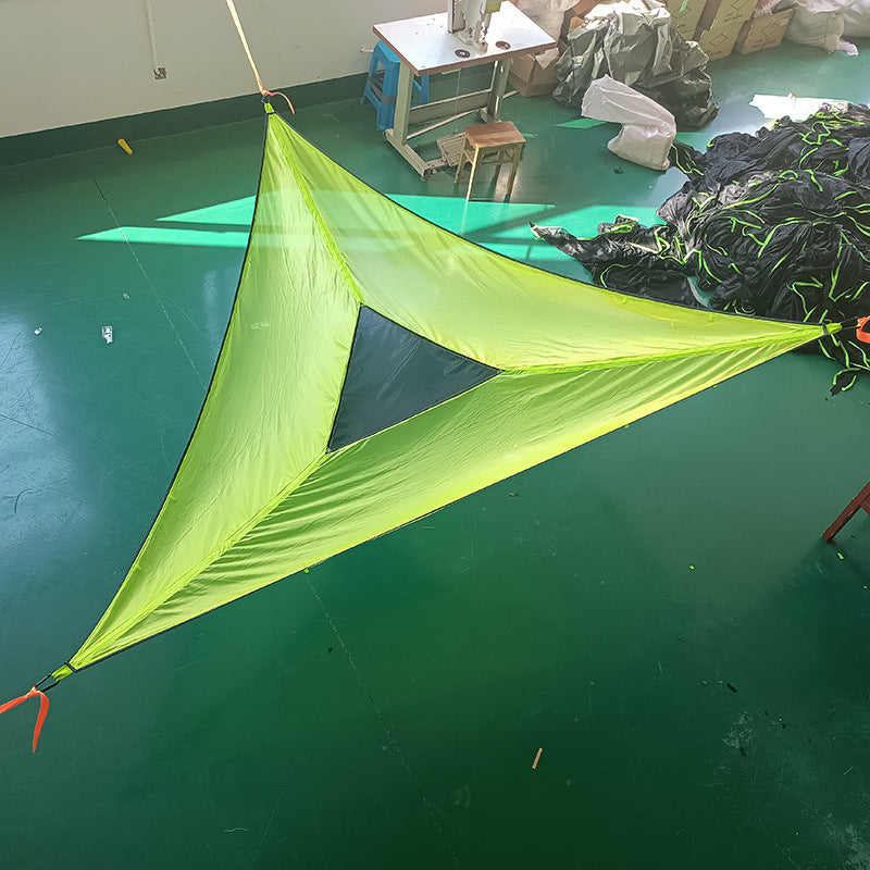Aerial Multiplayer Triangle Hammock Folding Portable Mesh Mesh Hammock Aerial Tree Tent Leisure Mesh Bed-Free Shipping - aurelia-clothing-8955