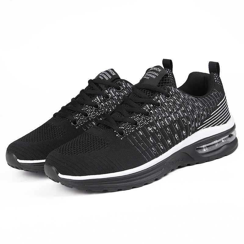 Air Cushioned Fly Woven Upper Comfortable And Breathable Air Cushion Outsole Cushioning, High Elasticity Free And Non Slip - Free Shipping - aurelia-clothing-8955