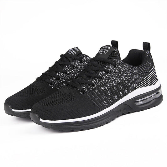 Air Cushioned Fly Woven Upper Comfortable And Breathable Air Cushion Outsole Cushioning, High Elasticity Free And Non Slip - Free Shipping - aurelia-clothing-8955