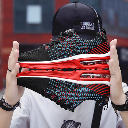 Air Cushioned Fly Woven Upper Comfortable And Breathable Air Cushion Outsole Cushioning, High Elasticity Free And Non Slip - Free Shipping - aurelia-clothing-8955