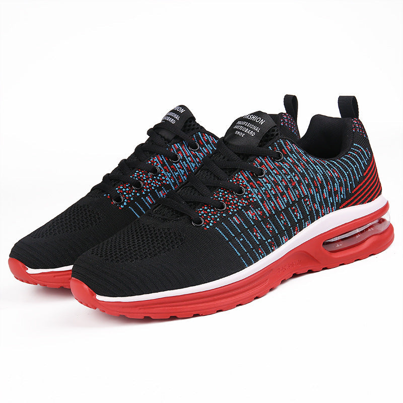 Air Cushioned Fly Woven Upper Comfortable And Breathable Air Cushion Outsole Cushioning, High Elasticity Free And Non Slip - Free Shipping - aurelia-clothing-8955