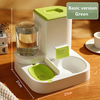 Automatic Cat Feeder Pet Bowls Dispenser Stainless Steel Bowls Cat Dog Pet Feeder Automatic - Free Shipping - aurelia-clothing-8955