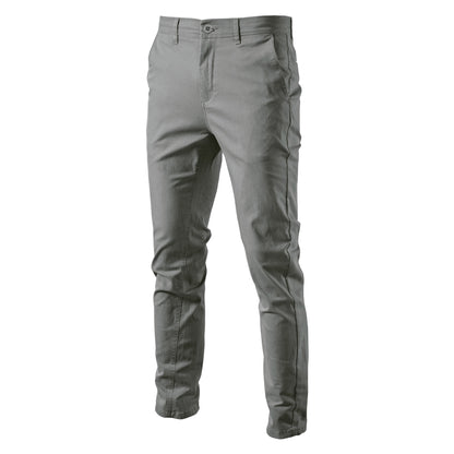 Autumn New Mens Casual Pants Breathable Mens Wear  Versatile Thickened Cotton Pants - Free  Shipping - aurelia-clothing-8955