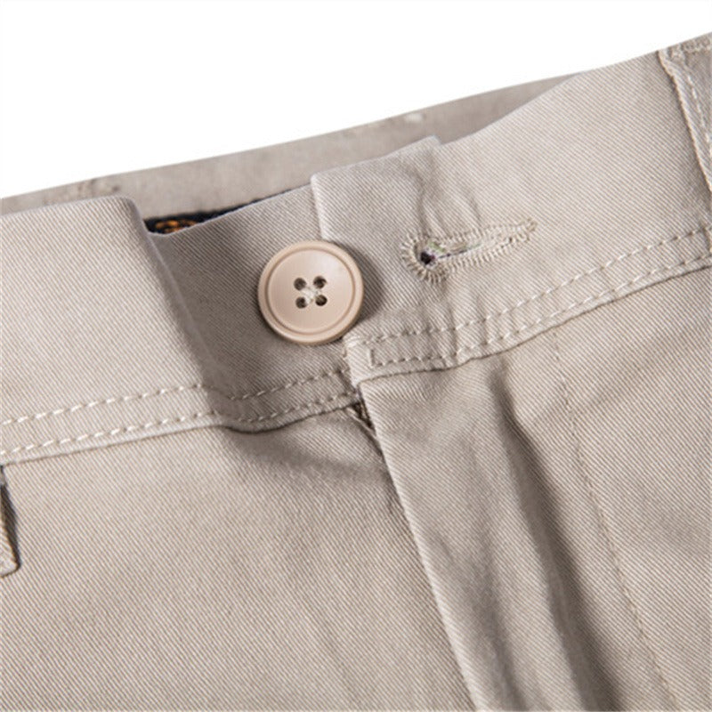 Autumn New Mens Casual Pants Breathable Mens Wear  Versatile Thickened Cotton Pants - Free  Shipping - aurelia-clothing-8955