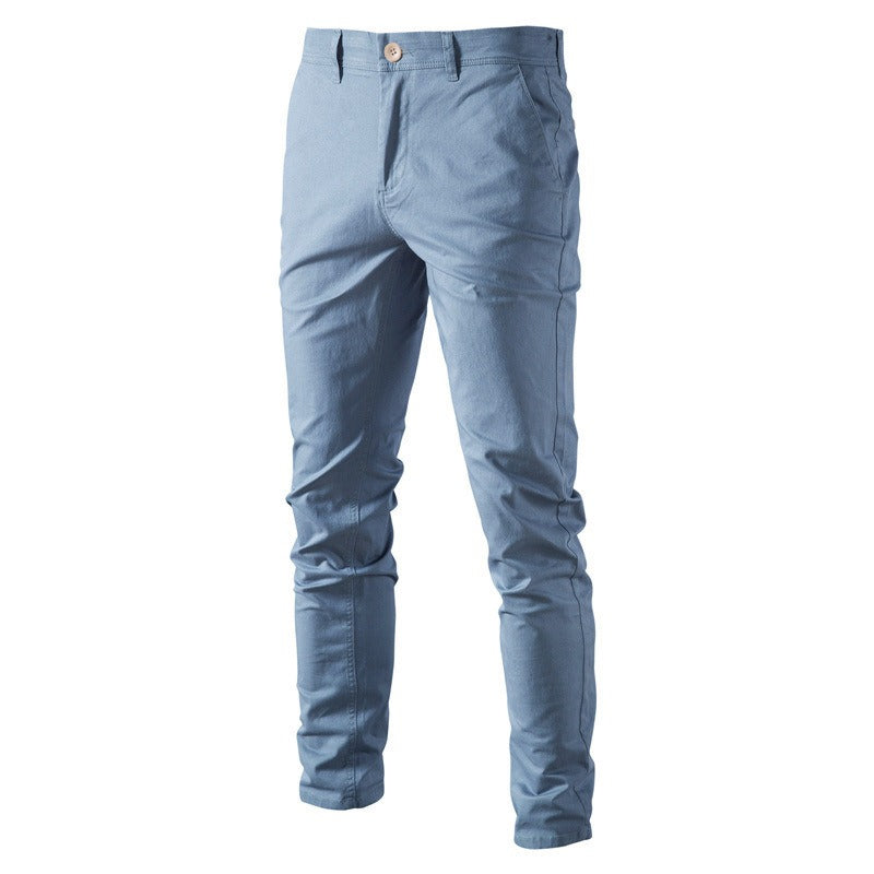 Autumn New Mens Casual Pants Breathable Mens Wear  Versatile Thickened Cotton Pants - Free  Shipping - aurelia-clothing-8955