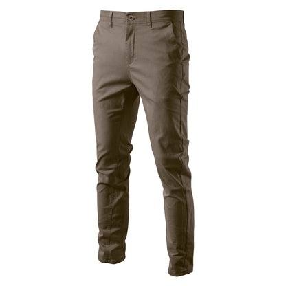 Autumn New Mens Casual Pants Breathable Mens Wear  Versatile Thickened Cotton Pants - Free  Shipping - aurelia-clothing-8955