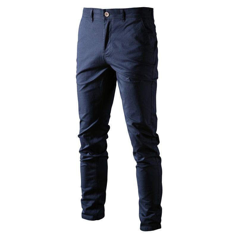 Autumn New Mens Casual Pants Breathable Mens Wear  Versatile Thickened Cotton Pants - Free  Shipping - aurelia-clothing-8955