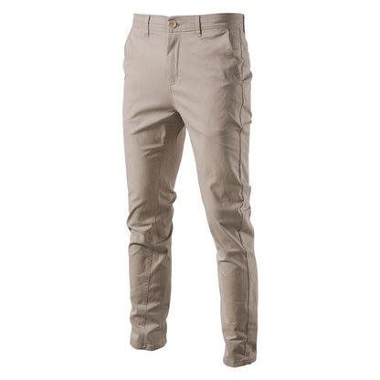 Autumn New Mens Casual Pants Breathable Mens Wear  Versatile Thickened Cotton Pants - Free  Shipping - aurelia-clothing-8955