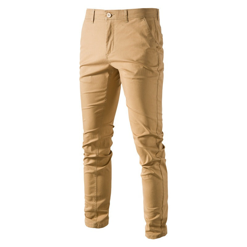 Autumn New Mens Casual Pants Breathable Mens Wear  Versatile Thickened Cotton Pants - Free  Shipping - aurelia-clothing-8955