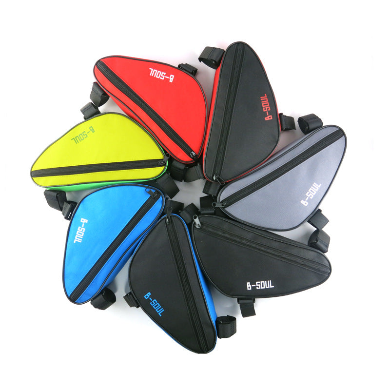 B-SOUL Mountain Bike Bag Bicycle Bag Saddle Triangle Bag Car Beam Bag Tool Bag Bicycle Equipment - Free Shipping - aurelia-clothing-8955