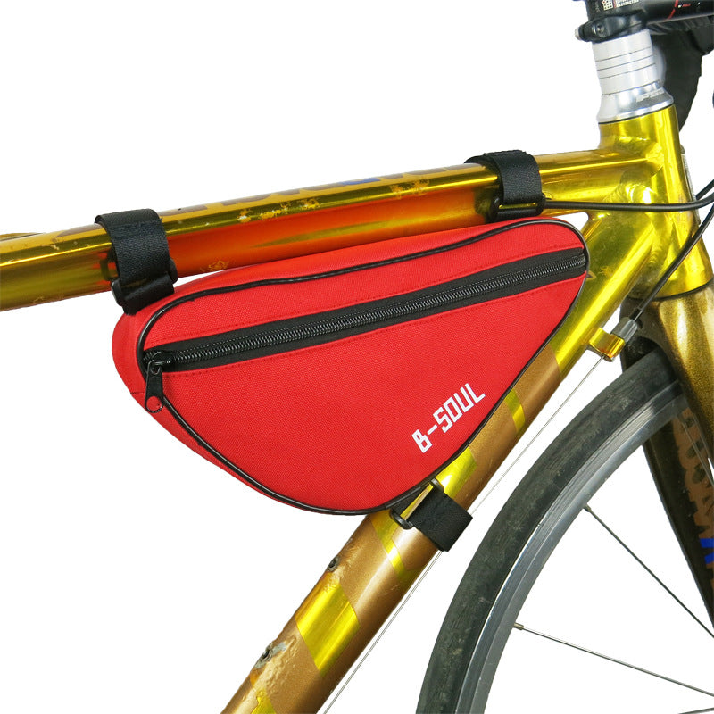 B-SOUL Mountain Bike Bag Bicycle Bag Saddle Triangle Bag Car Beam Bag Tool Bag Bicycle Equipment - Free Shipping - aurelia-clothing-8955