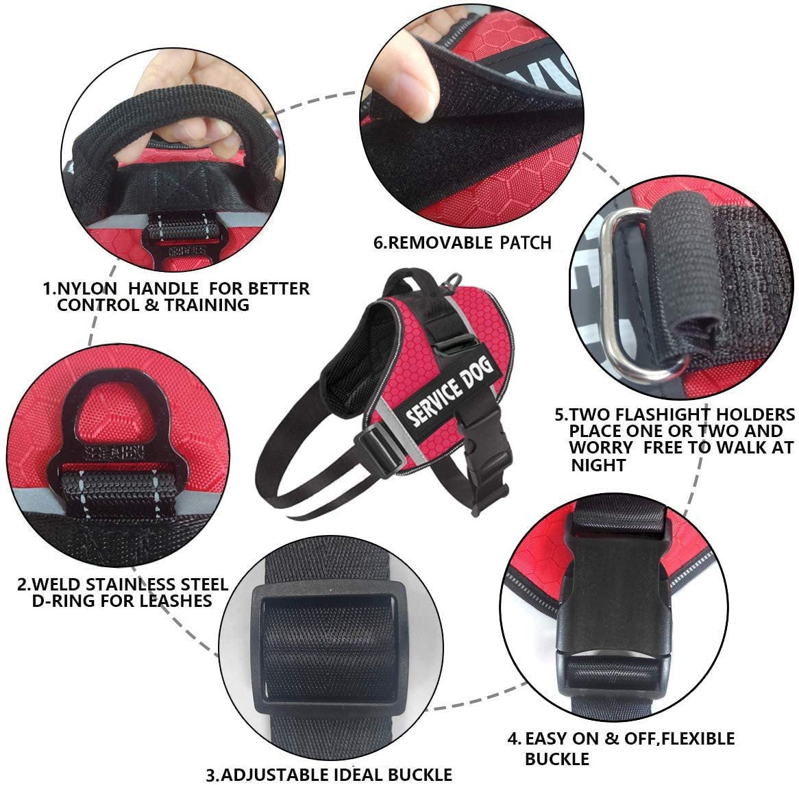 Pet Dog New Reflective Comfortable Pet Chest Strap-Free Shipping