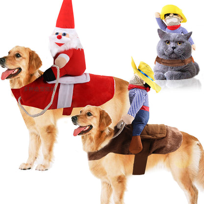 Pet Dog Clothes Cat Accessories Horse Riding-Free Shipping