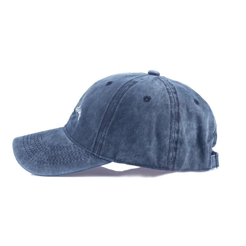 Bad Hair Day Cap Washed Baseball Cap Women Men Hat Cap Casual Snapback Letter Dad Hat Summer Cotton Adjustable Bone Male - Free Shipping - aurelia-clothing-8955