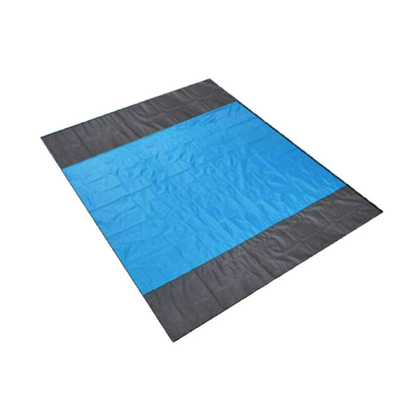 Beach Mat Picnic Blanket, Extra Large 200 x 200cm Beach blanket Waterproof Sandproof Water Resistant Picnic Blanket  Camping - Free Shipping - aurelia-clothing-8955