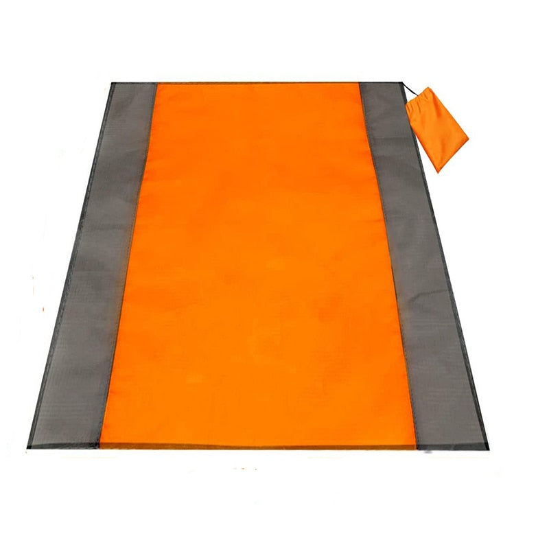 Beach Mat Picnic Blanket, Extra Large 200 x 200cm Beach blanket Waterproof Sandproof Water Resistant Picnic Blanket  Camping - Free Shipping - aurelia-clothing-8955