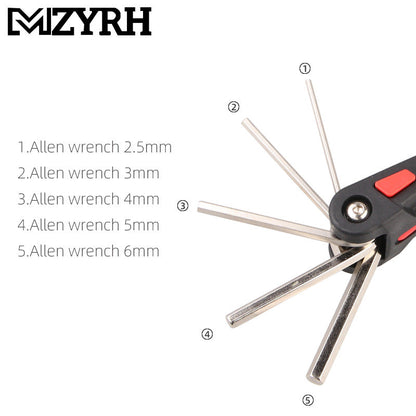 Bicycle 19 In 1 Combination Tool Mountain Bike Bicycle Folding Tool Multi-Function Repair Tool - Free Shipping - aurelia-clothing-8955