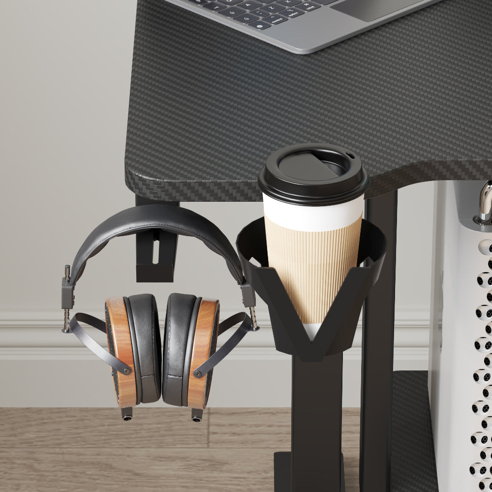 Black Dual Motor Height Adjustable Electric Standing Desk-Free Shipping - aurelia-clothing-8955