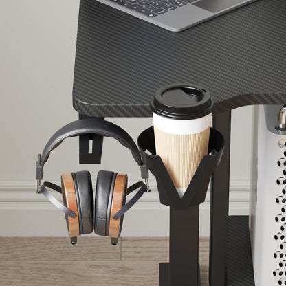Black Dual Motor Height Adjustable Electric Standing Desk-Free Shipping - aurelia-clothing-8955