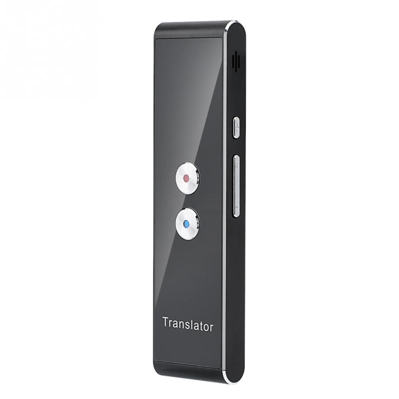 Bluetooth 40 Languages Real Time Speech Translator 2.4G Smart Pocket Interpreter Portable High Quality - Free Shipping - aurelia-clothing-8955