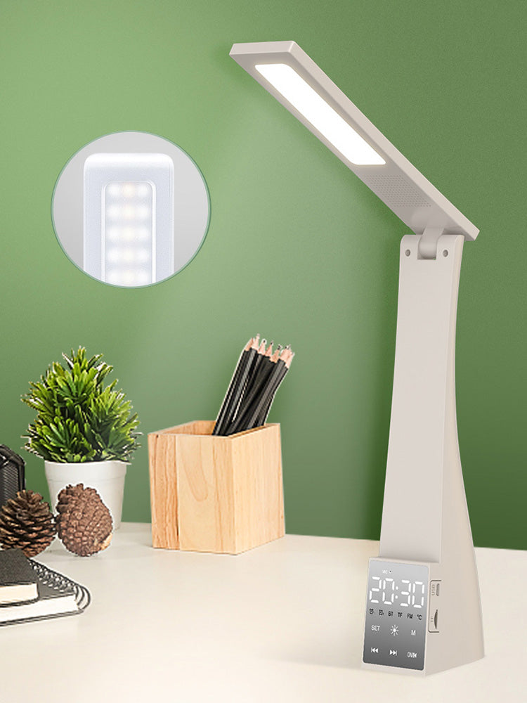 Bluetooth Speaker Eye Protection Lamp Alarm Clock Audio Student Desktop Multi-Function Desk Lamp - Free Shipping - aurelia-clothing-8955