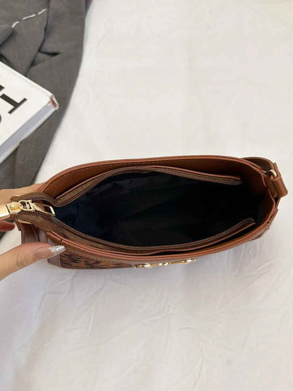 Bow Leopard PU Leather Handbag-Free Shipping - aurelia-clothing-8955