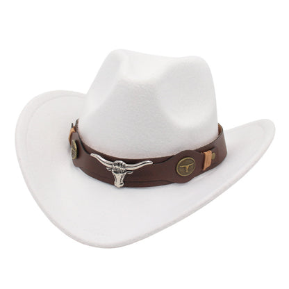 Bullhead Western Cowboy Top Hat-Free Shipping - aurelia-clothing-8955