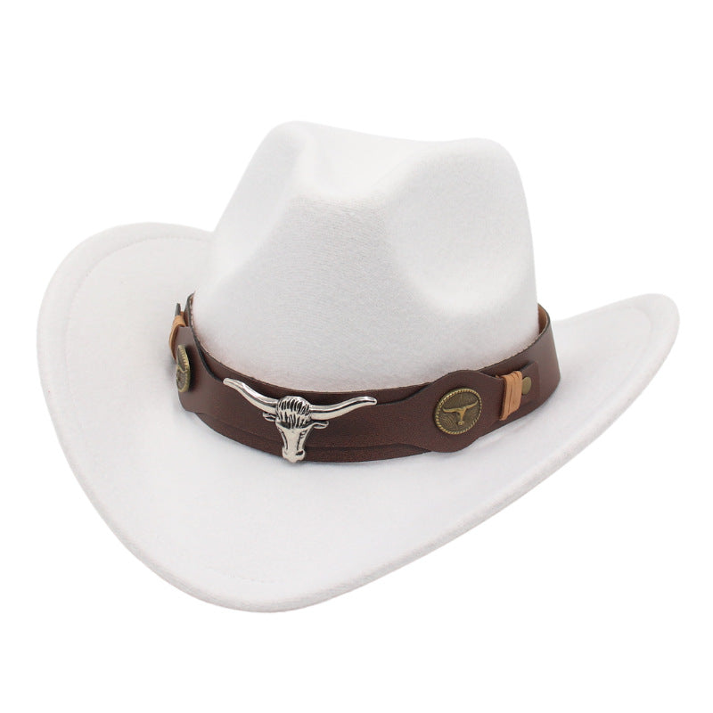 Bullhead Western Cowboy Top Hat-Free Shipping - aurelia-clothing-8955